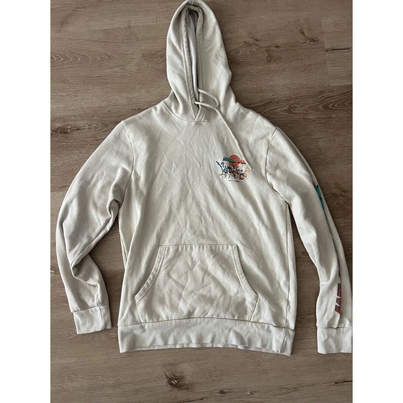 Space Jam Mens Sweatshirt A New Legacy Size Small Tan Long Sleeve Hoodie - Picture 1 of 5